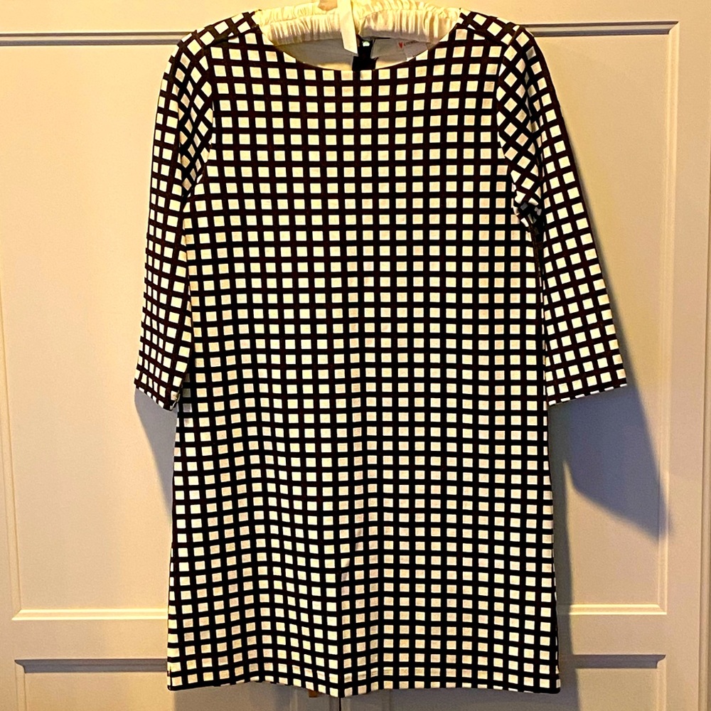 Jcrew crew it’s windowpane dress